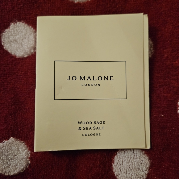 Jo Malone Other - ⚪️🔴5/10$ Jo Malone Wood Sage & Sea Salt Sample Card